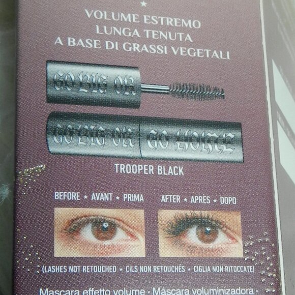 Kat Von D Go Big or Go Home Volumizing Mascara Trooper Black🆕📦🏃🏻💨🚚 - Picture 13 of 16